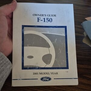 Ford F-150 Owner's Guide with Gray and White Cover